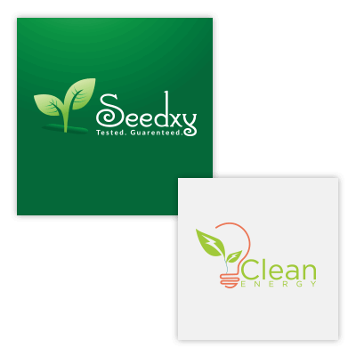 Green Business Logos